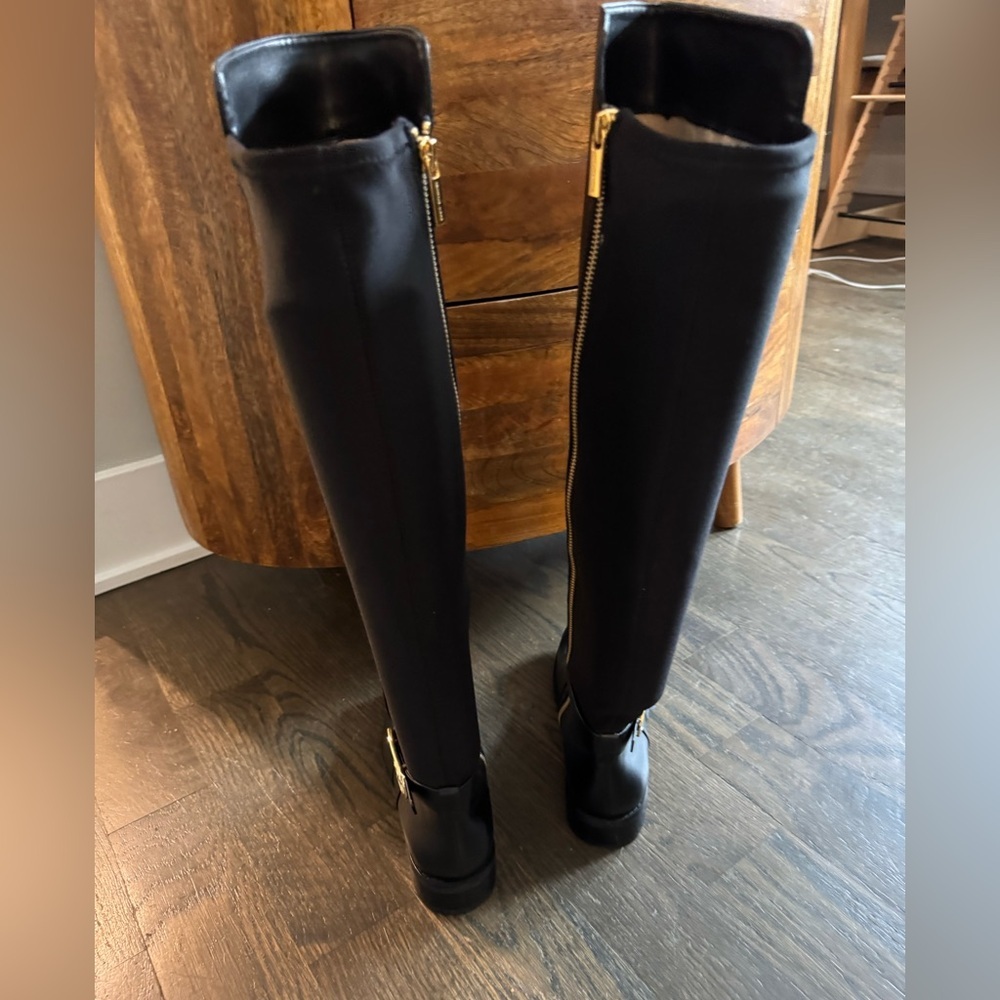 Michael Kors Bryce Stretch-Back Leather Over the Knee Boot NWOB - Picture 5 of 7